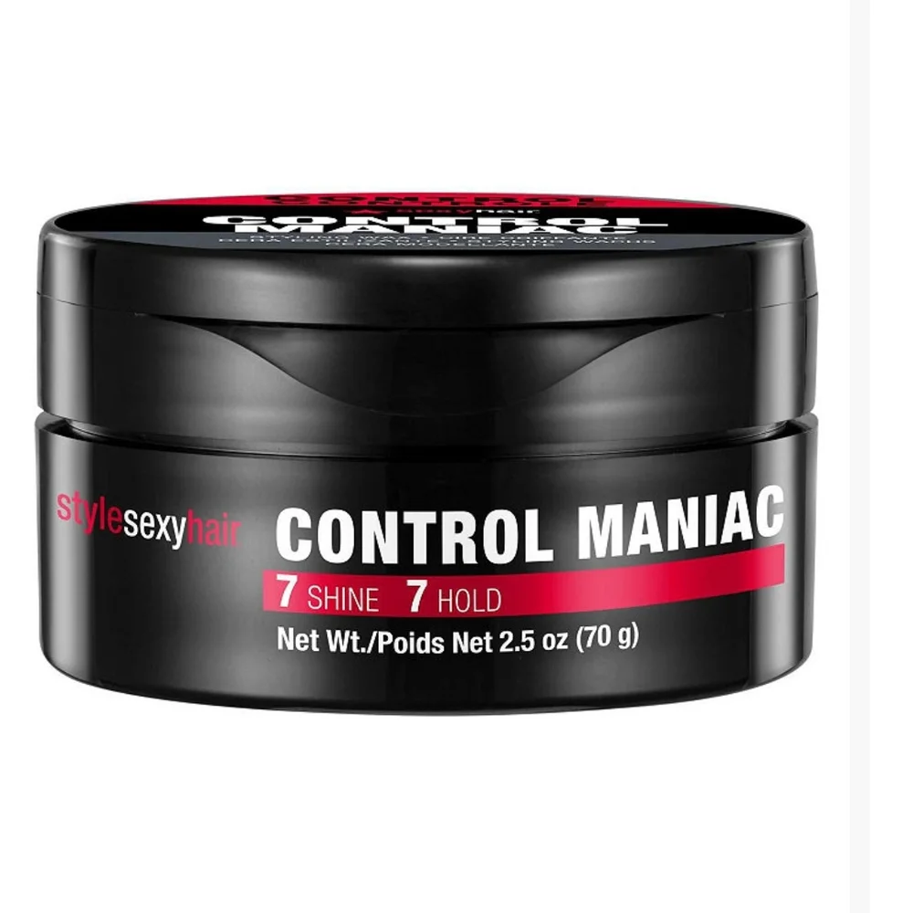 💛 Limited Time Sale💛Style Sexy Hair Control Maniac Hair Styling Wax - Black - Picture 1 of 5